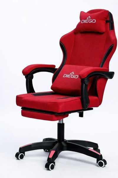 Крісло комп'ютерне DIEGO Soft Red G2711-Red фото