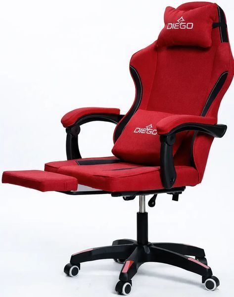 Крісло комп'ютерне DIEGO Soft Red G2711-Red фото