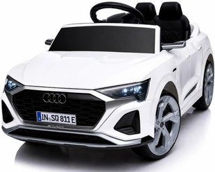 Детский электромобиль Audi SQ8 12V белый с пультом управления Diego DG-AUDI-SQ8-4X4-W фото