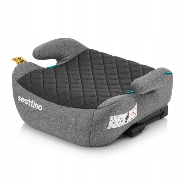 Автокрісло бустер Sesttino Xbooster Grey/Black Isofix Hnrt_5035 фото