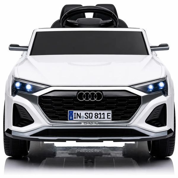Детский электромобиль Audi SQ8 12V белый с пультом управления Diego DG-AUDI-SQ8-4X4-W фото