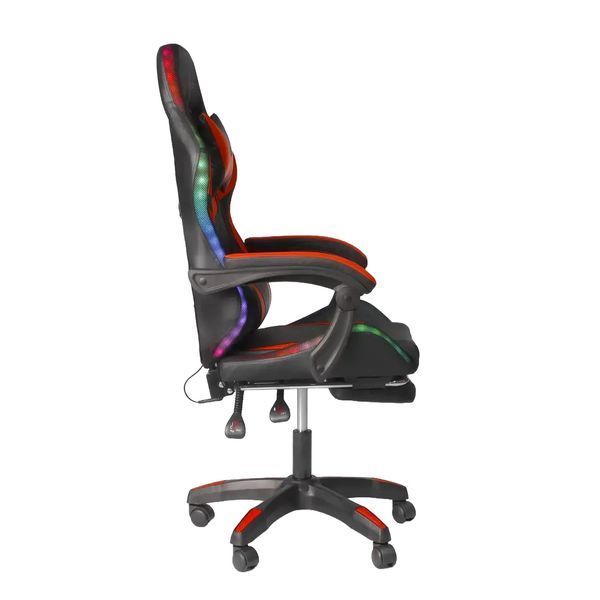 Крісло геймерське з підсвічуванням Hanert G-Force RED + RGB 5014 фото