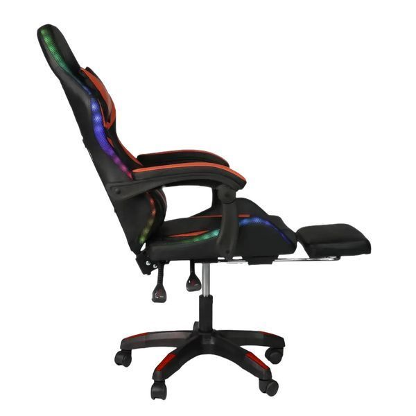 Крісло геймерське з підсвічуванням Hanert G-Force RED + RGB 5014 фото