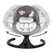 Шезлонг-качели 2в1 Kidwell LUXI Dark Melange/Black 5089 фото 5