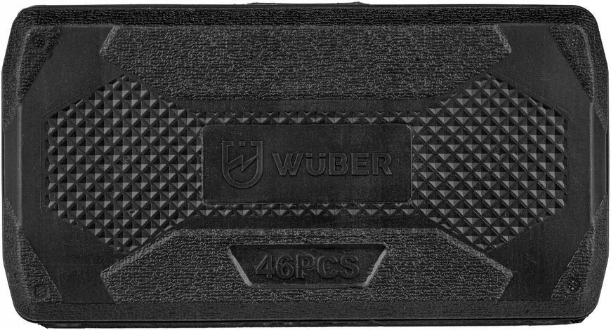 Набір торцевих головок 1/4" 4-14мм Wuber 46ел. (Польща) W01003 фото