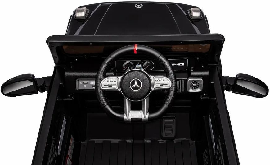 Детский электромобиль MERCEDES G63 12V черный с пультом управления Diego MERCEDES G63 Diego-B фото