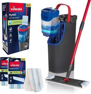 Набор для уборки Vileda H2PrO Flat Mop System 175774 175774+ фото
