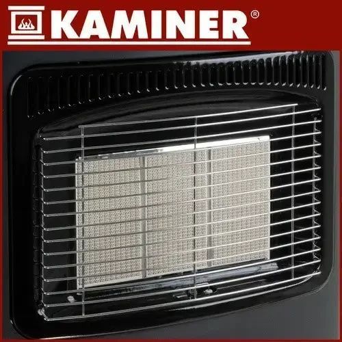 Газовий обігрівач KAMINER 4.2 кВт з редуктором та шлангом 26157 фото