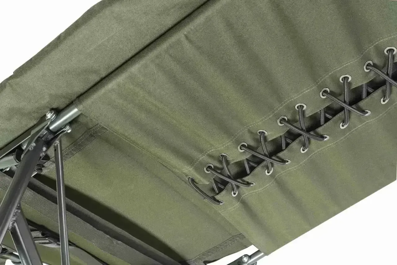 Розкладачка для риболовлі Mivardi Bedchair CamoCODE Air8 M-BCHCCA8, розкладне ліжко на 8 ніжках із самонадувним матрацом
