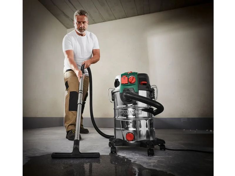 Пилосос промисловий Parkside PWD 30 C1 30L 1500 Вт Німеччина  PWD 30 C1+ фото