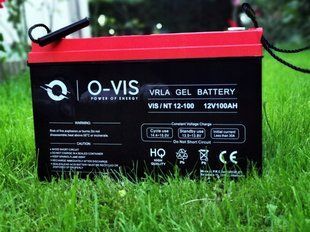 Акумулятор 12V 100AH ​​​​гелевий  OVIS UPS  OVIS фото