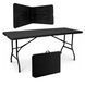 Стіл розкладний туристичний Hanert Family Table 180см Black 5130 фото 1