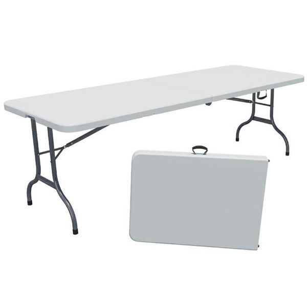 Стіл розкладний туристичний Hanert Family Table 180см White 5057 фото