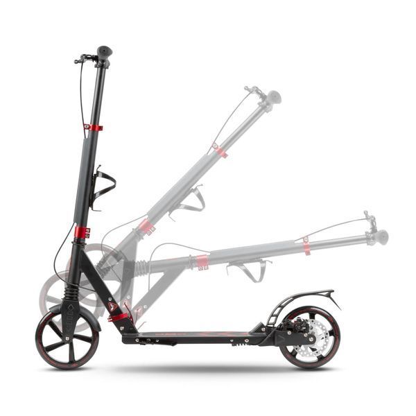 Самокат з дисковим гальмом Kidwell WXM RST-A02 Red Hnrt_4262 фото