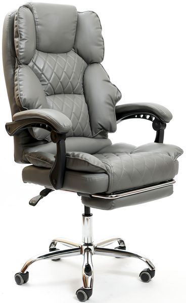 Крісло офісне Diego Comfort Pro сіре Comfort Pro Gray фото