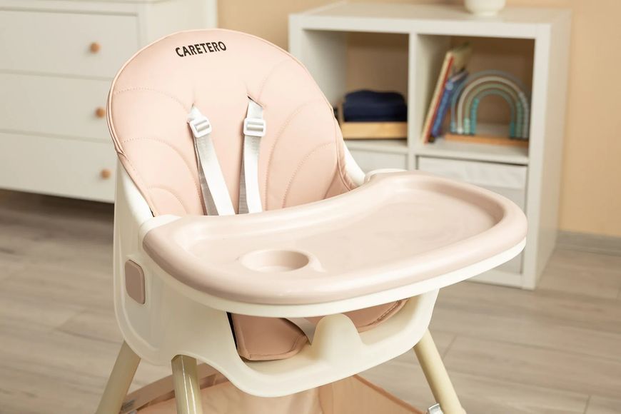 Стільчик для годування 2в1 Caretero Bill Pink Hnrt_3984 фото