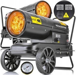 Тепловая пушка на колесах с термостатом Toolme TM186 35кВт (Польша) TM186 фото
