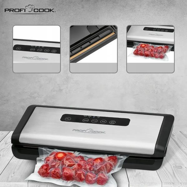 Аппарат для упаковки, вакууматор, вакуумный упаковщик PROFI COOK PC-VK 1146 (12л/мин, Германия) PC-VK 1146+ фото