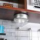 Кухня детская деревянная Kruzzel 22114 с посудой и светом КОРИЧНЕВАЯ  mx9674 фото 9