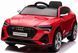 Дитячий електромобіль Audi e-tron 12V червоний з пультом керування Diego QLS6688-R-DG фото 1