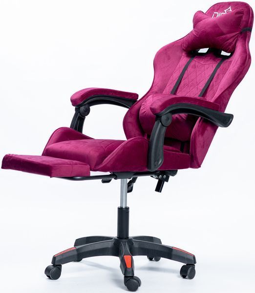 Крісло геймерське DIEGO ALCANTARA PRO Light Purple ALCANTARA PRO-Purple фото